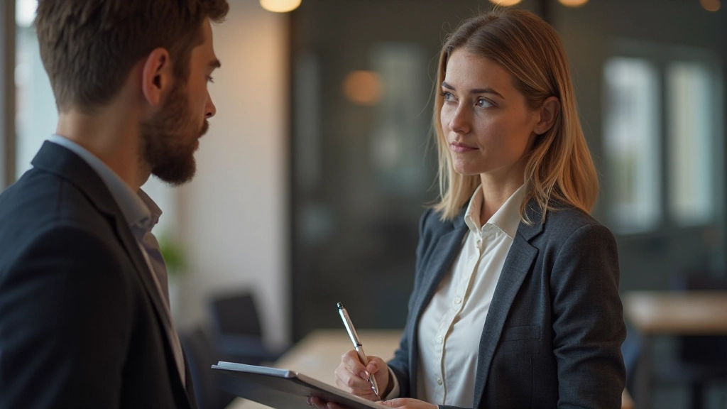 Onderzoeker noteert opmerkingen terwijl gebruiker met wireframe prototype interacteert