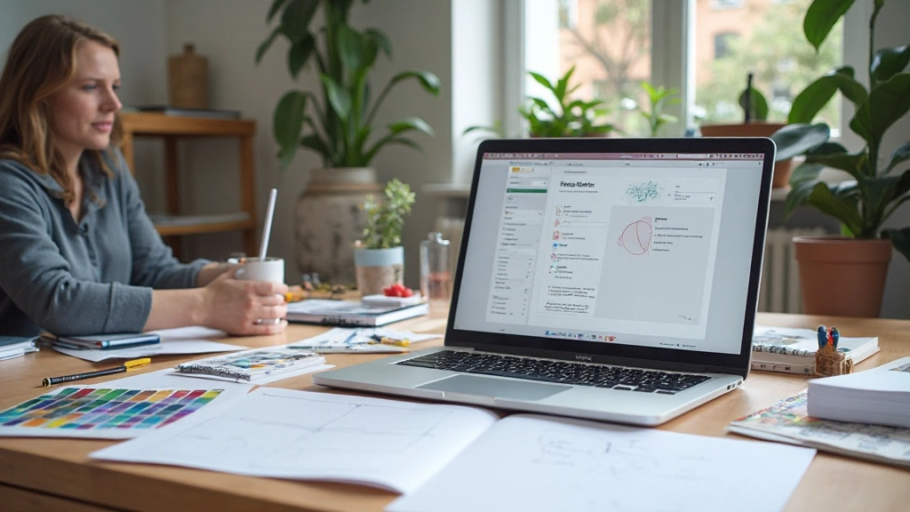 Werkstroom diagram met stappen van schets naar digitaal wireframe naar prototype